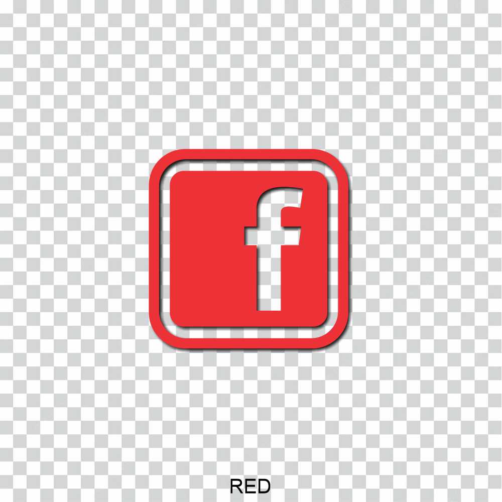 facebook logo decal sticker