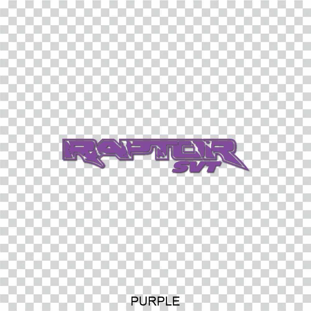 ford raptor svt vinyl decal sticker