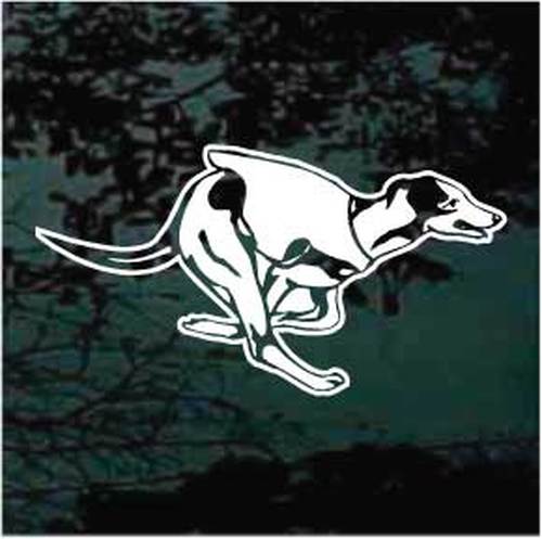 Greyhound Dog Racing Vinyl Decal Sticker