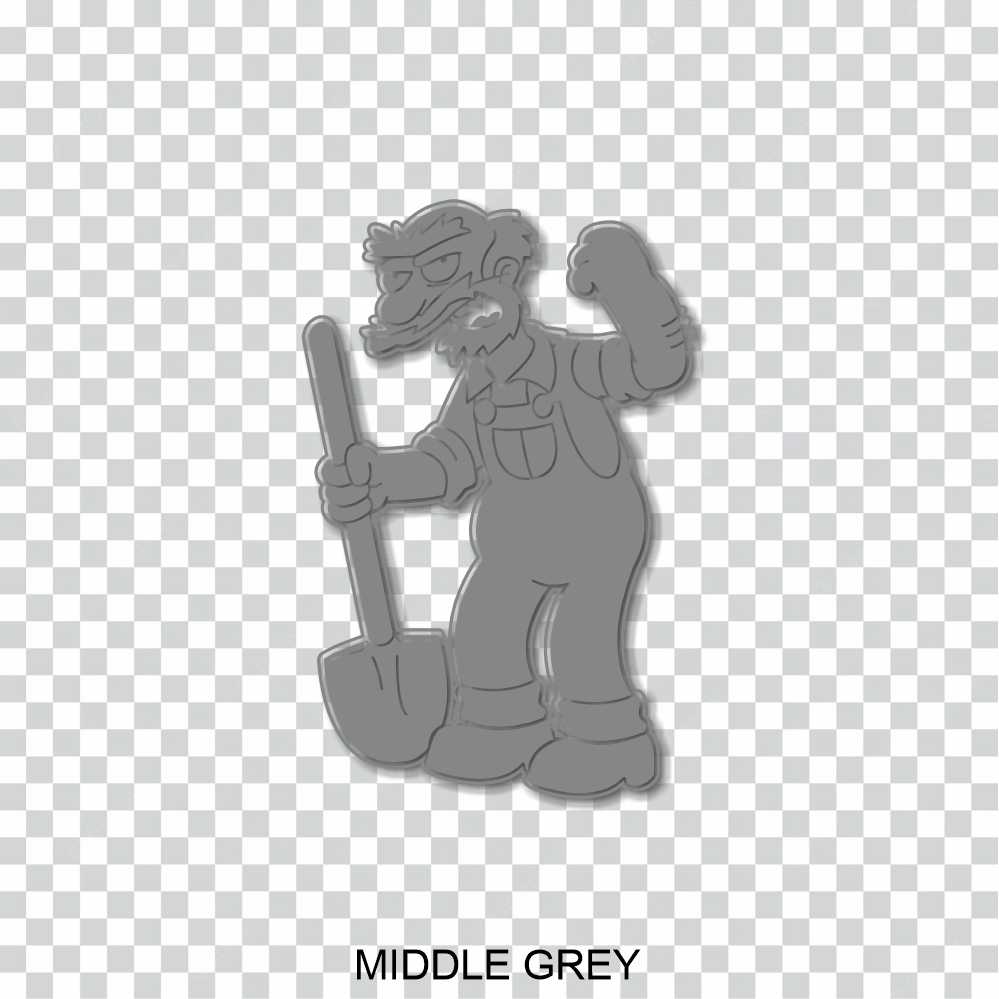 groundskeeper willie vinyl decal sticker