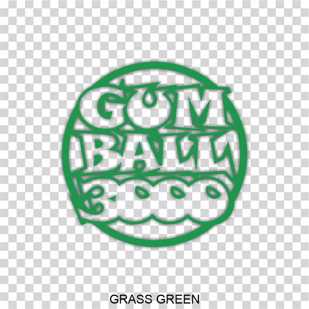 gumball 3000 vinyl decal sticker