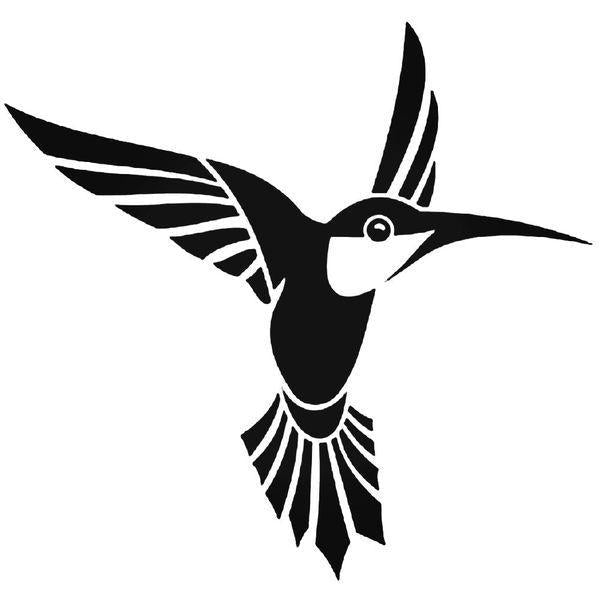 Humming Bird Vinyl Decal Sticker