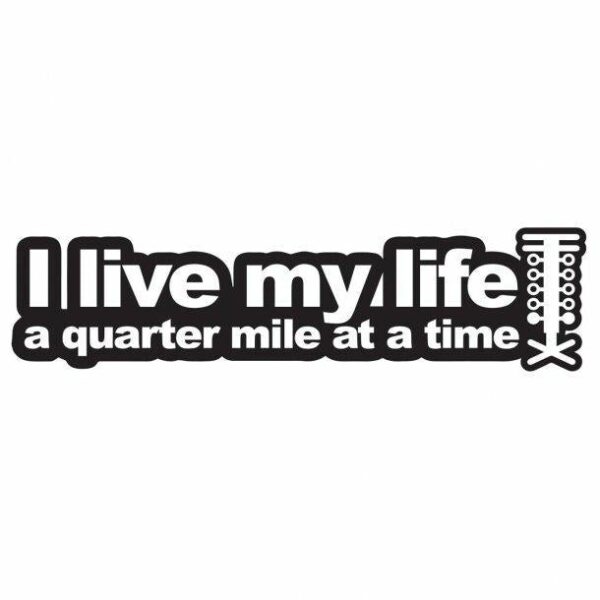 I Live My LifeDecal Sticker - NiceDecal
