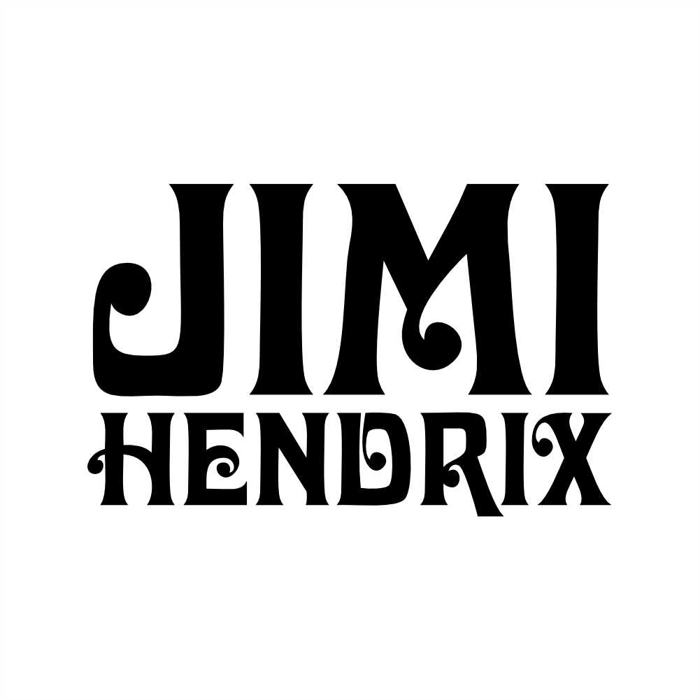 jimi hendrix 1 vinyl decal sticker