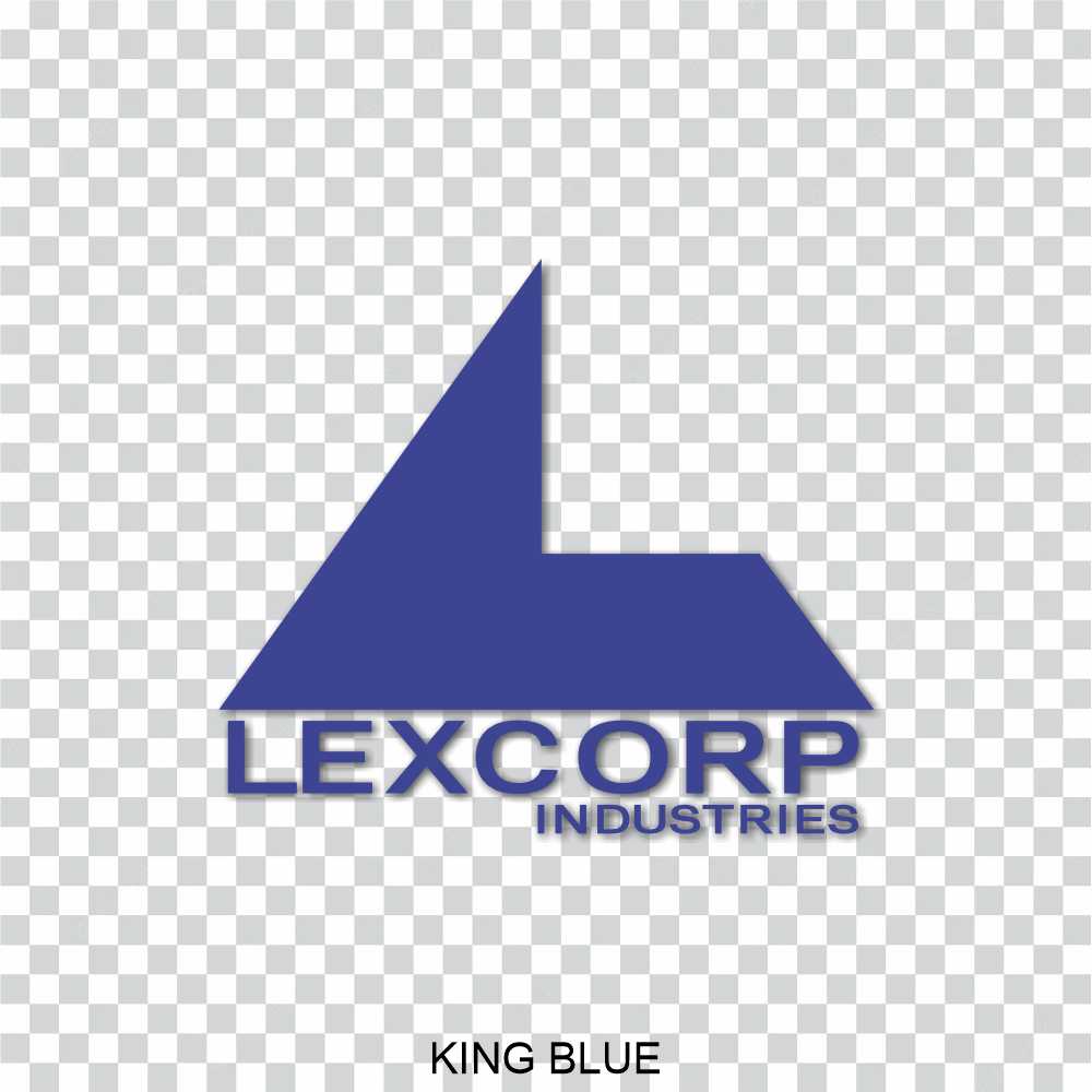 lexcorp industries logo superman vinyl decal sticker