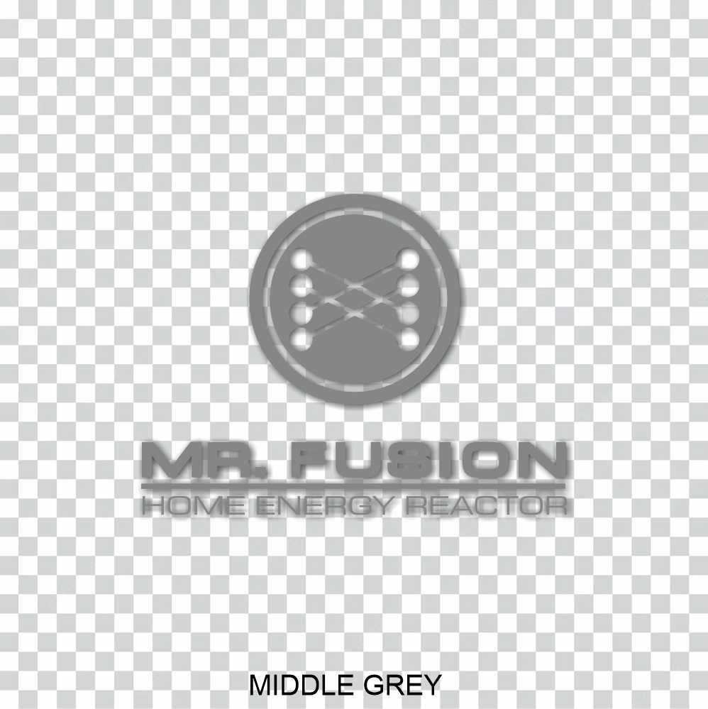 mr fusion back future nuclear reactor vinyl decal sticker