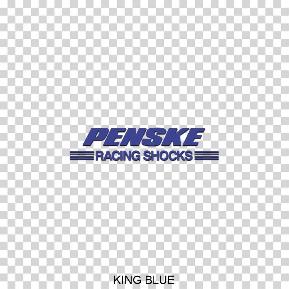 penske racing shocks vinyl decal sticker