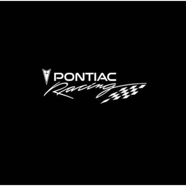 Pontiac Racing Window Decal Sticker - NiceDecal