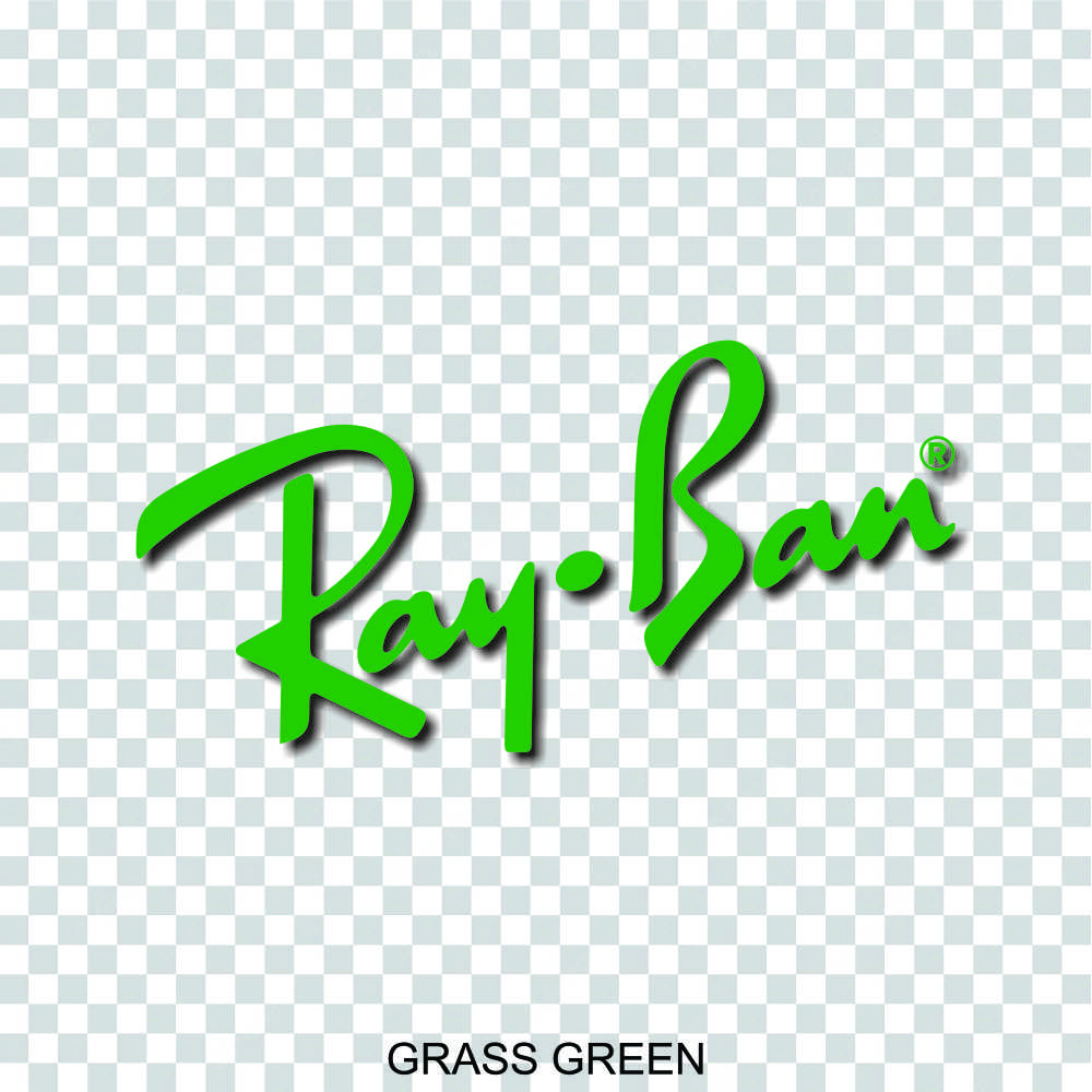 ray ban logo vinyl decal sticker