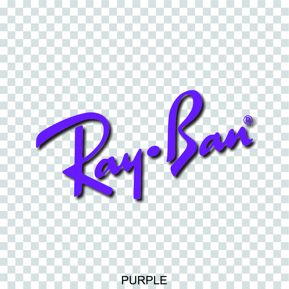 ray ban logo vinyl decal sticker