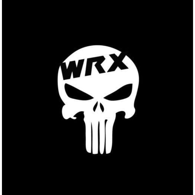 Subaru WRX Punisher Skull Window Decal Sticker