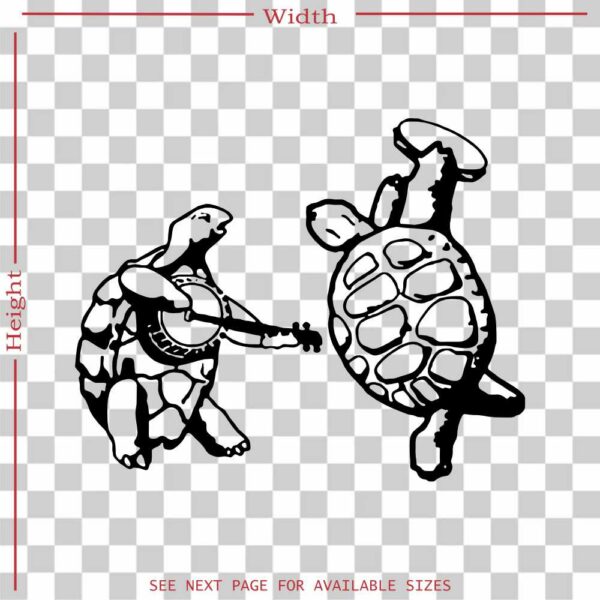 the grateful dead dancing terrapins vinyl decal sticker