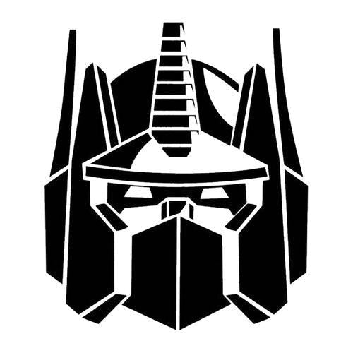 Transformers Autobots Optimus Prime Decal Sticker